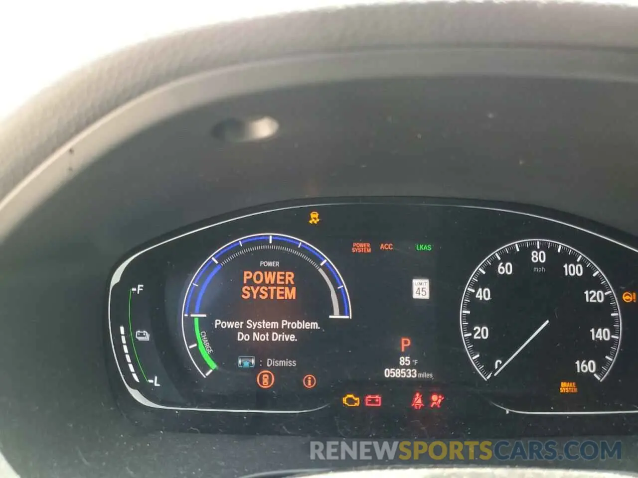 9 Фотография поврежденного автомобиля 19XZE4F59LE012095 HONDA INSIGHT 2020
