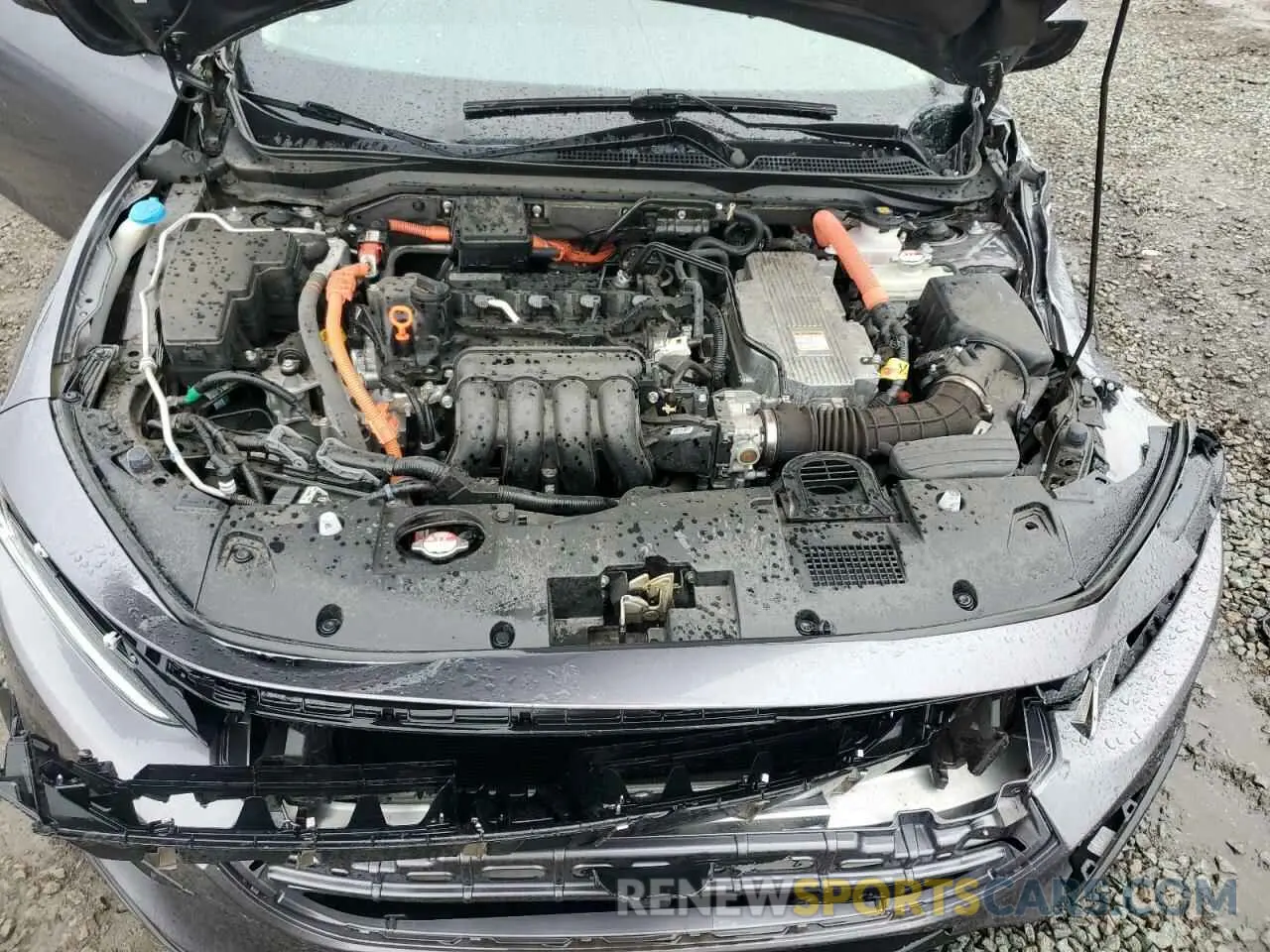 12 Фотография поврежденного автомобиля 19XZE4F5XLE002403 HONDA INSIGHT 2020