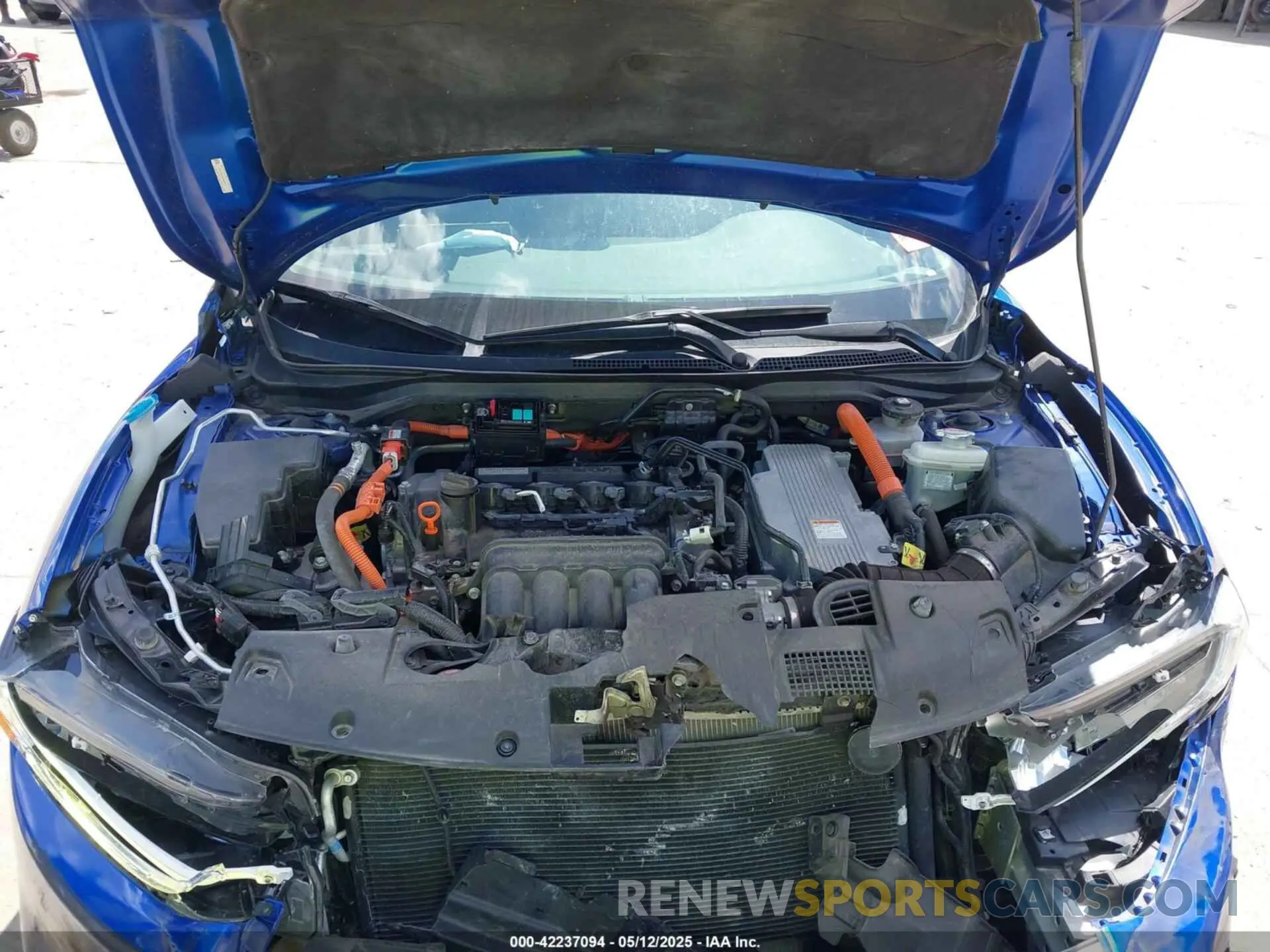 10 Фотография поврежденного автомобиля 19XZE4F5XLE007617 HONDA INSIGHT 2020