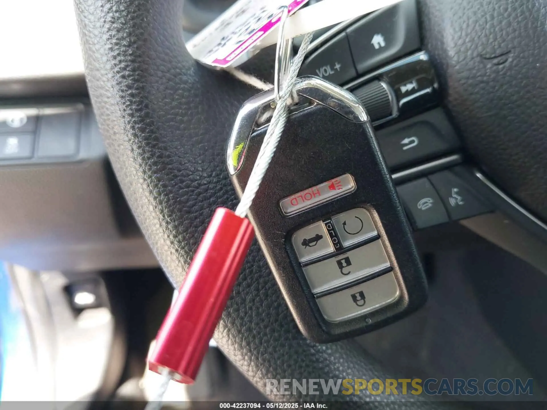 11 Фотография поврежденного автомобиля 19XZE4F5XLE007617 HONDA INSIGHT 2020