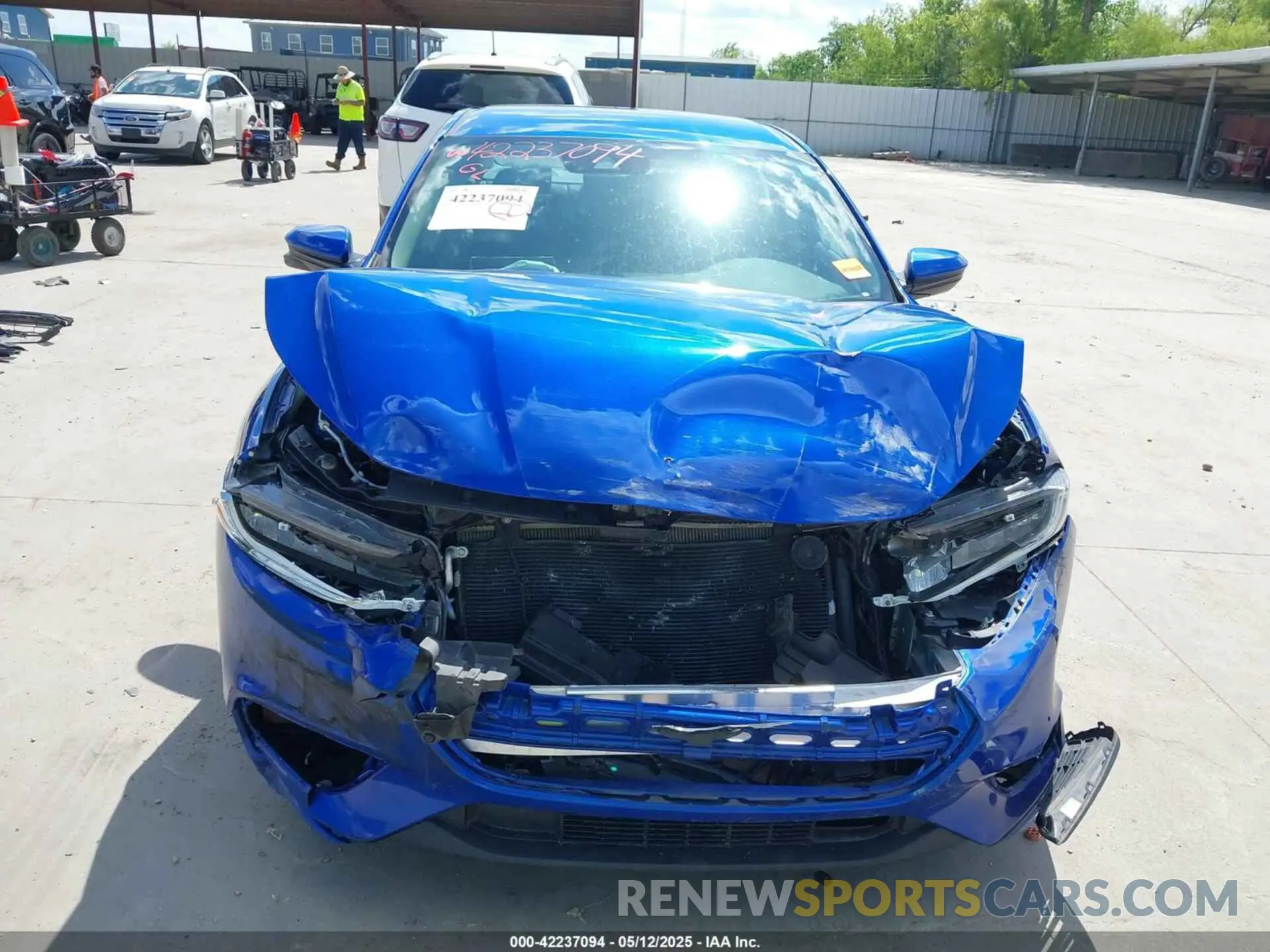 13 Фотография поврежденного автомобиля 19XZE4F5XLE007617 HONDA INSIGHT 2020