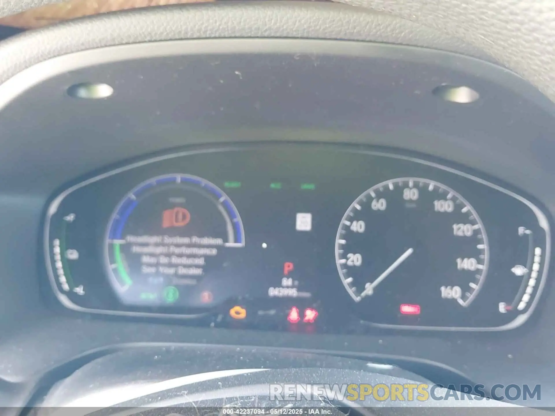 7 Фотография поврежденного автомобиля 19XZE4F5XLE007617 HONDA INSIGHT 2020