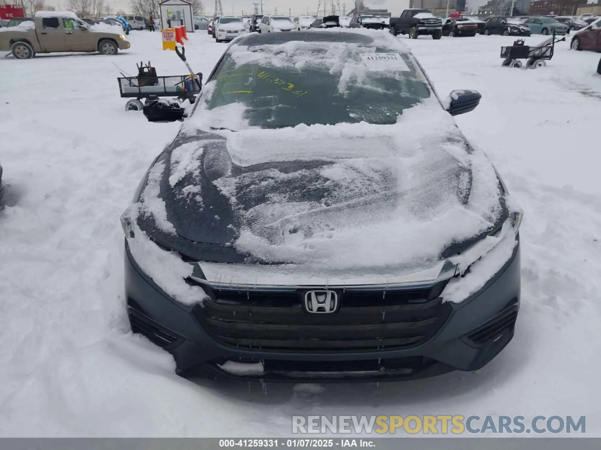 12 Фотография поврежденного автомобиля 19XZE4F5XLE008024 HONDA INSIGHT 2020