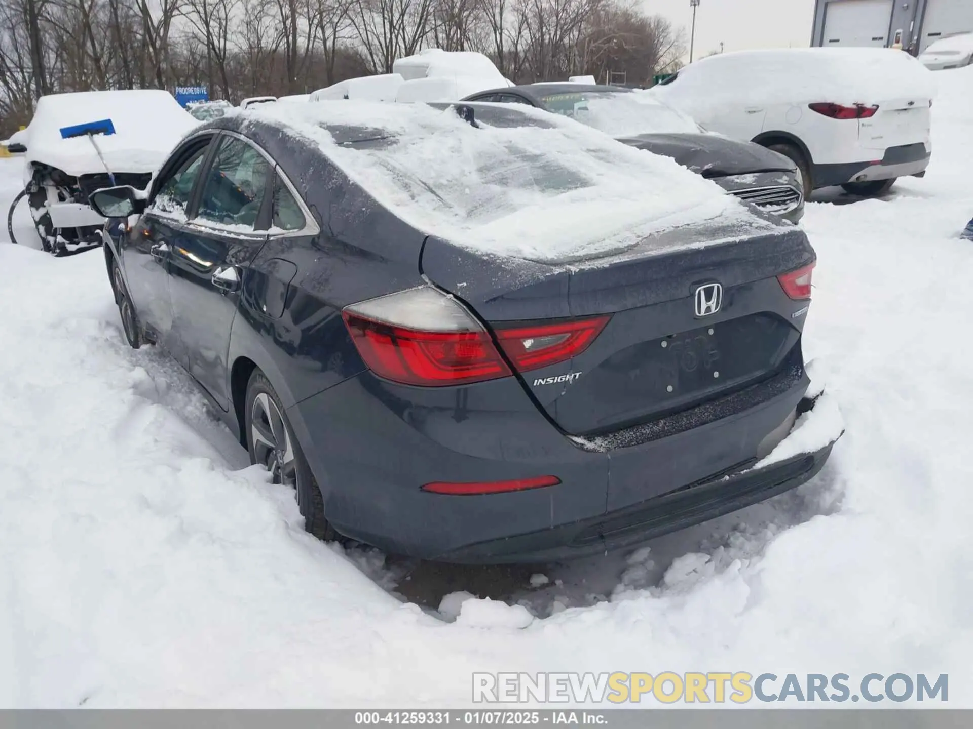 3 Фотография поврежденного автомобиля 19XZE4F5XLE008024 HONDA INSIGHT 2020