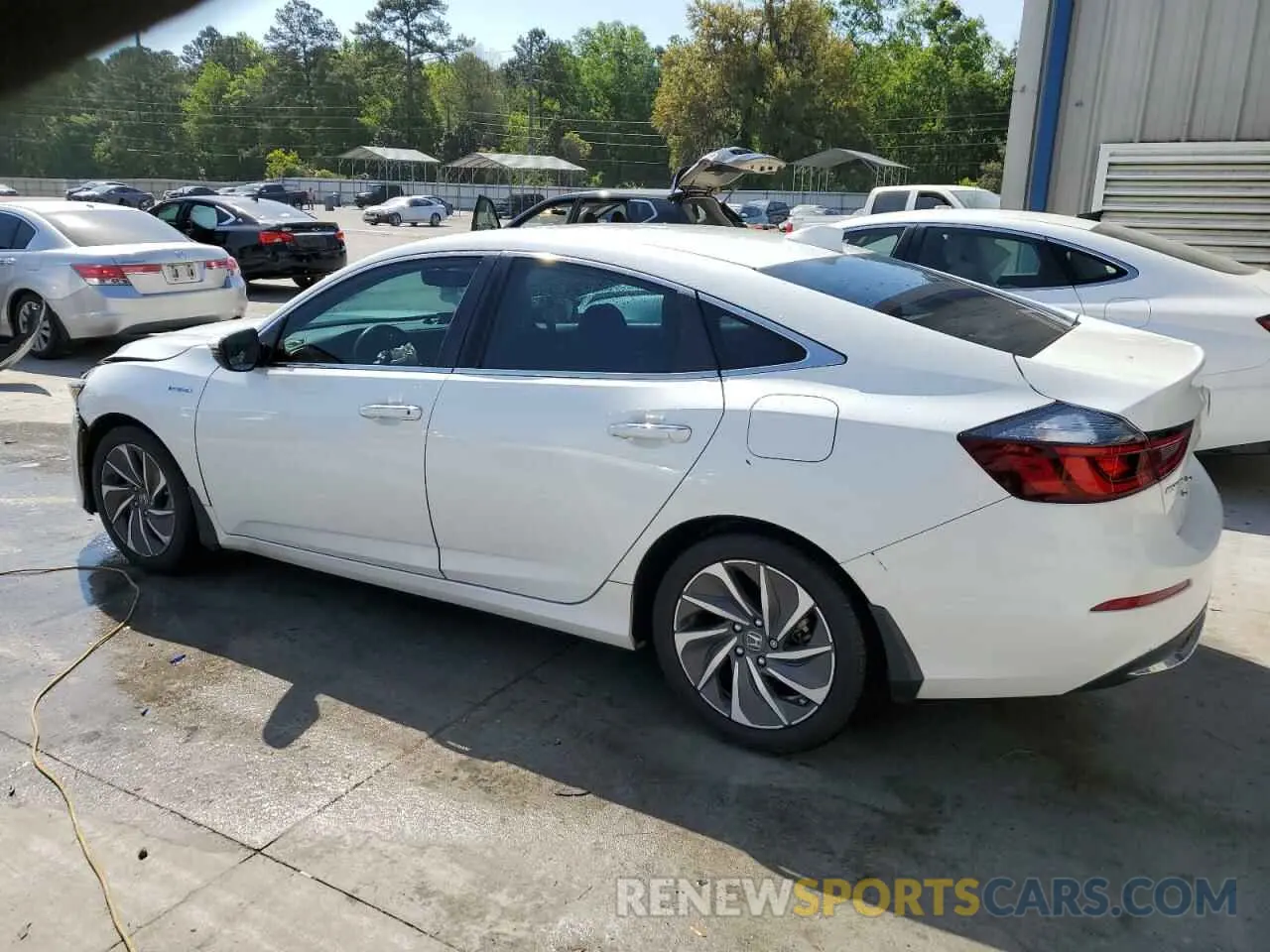 2 Photograph of a damaged car 19XZE4F90LE011002 HONDA INSIGHT 2020