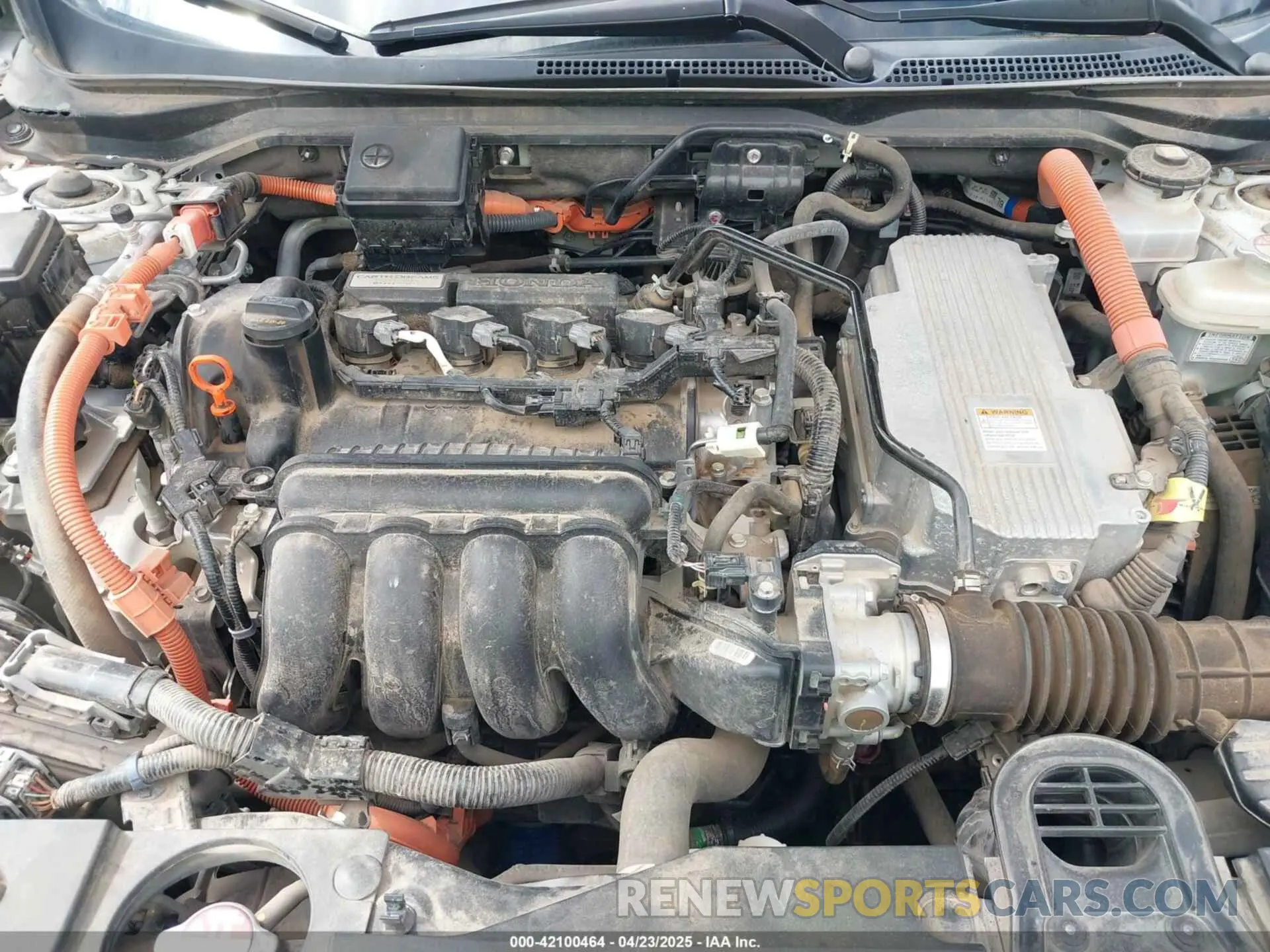 10 Фотография поврежденного автомобиля 19XZE4F93LE009017 HONDA INSIGHT 2020