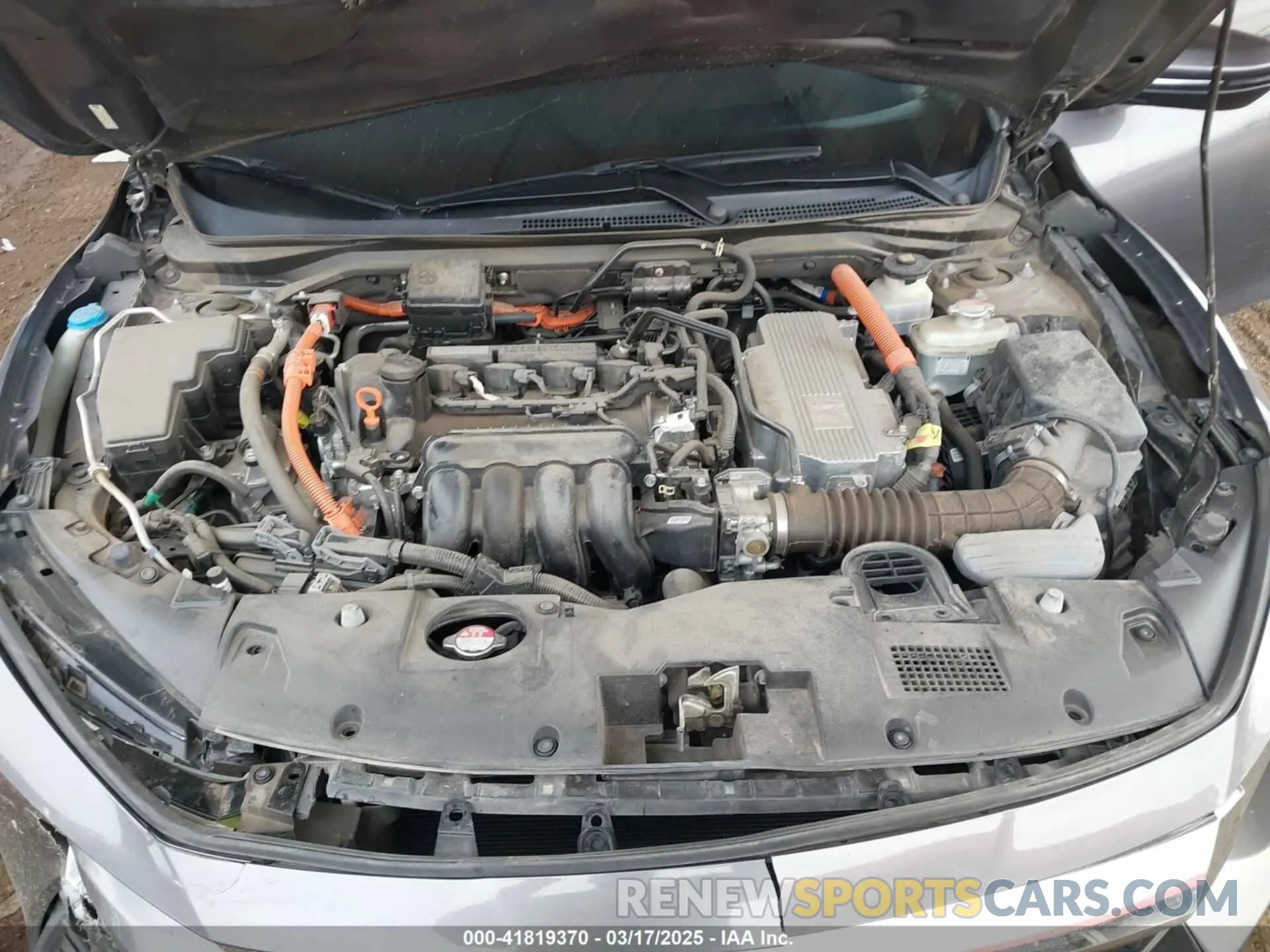 10 Photograph of a damaged car 19XZE4F94LE007115 HONDA INSIGHT 2020