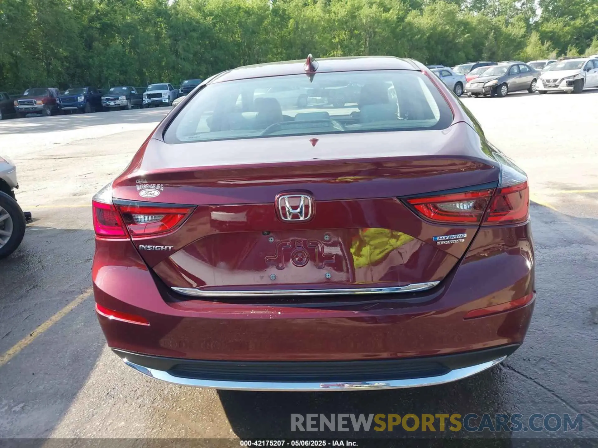 16 Photograph of a damaged car 19XZE4F95LE011531 HONDA INSIGHT 2020
