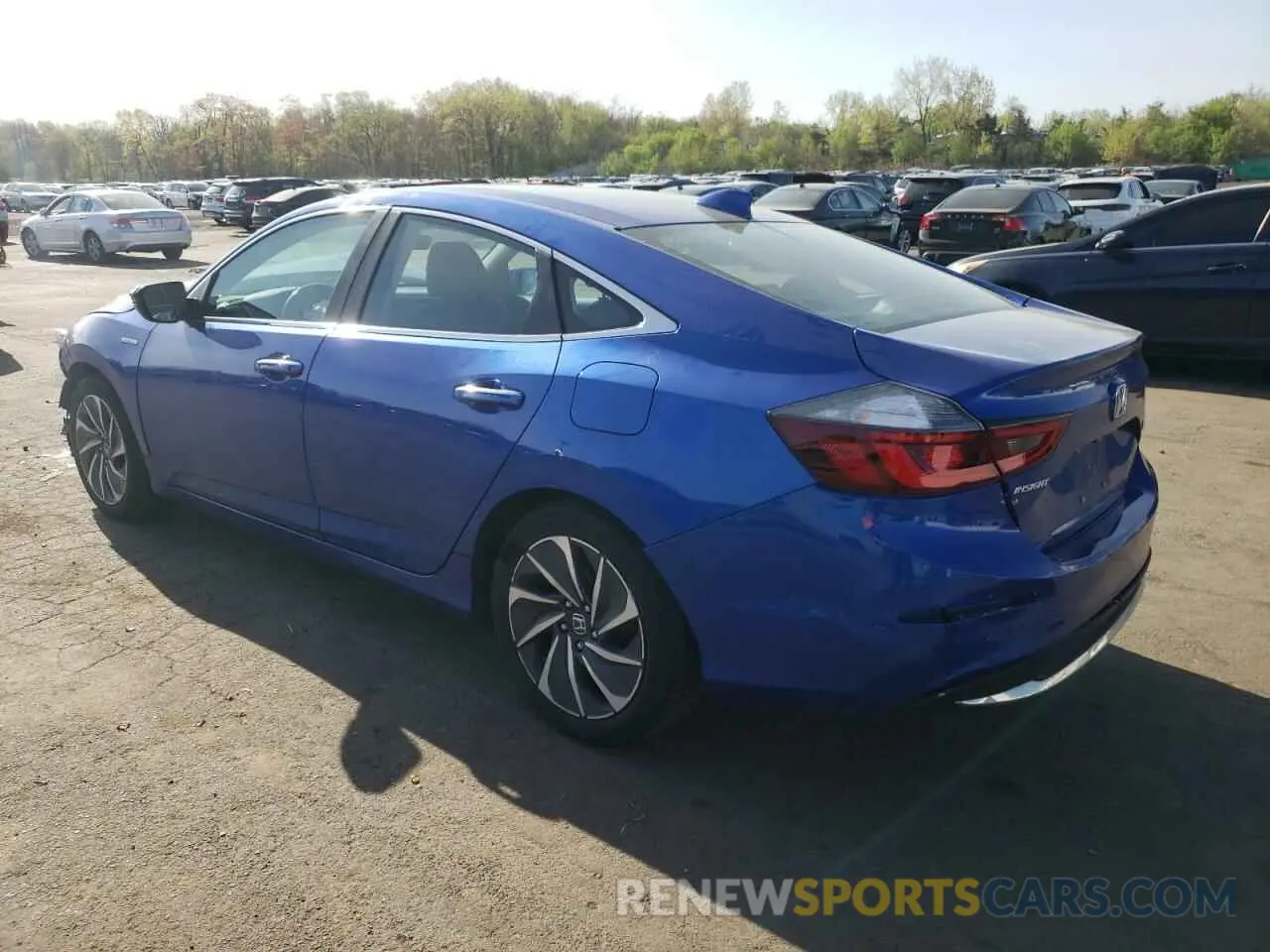 2 Photograph of a damaged car 19XZE4F98LE010566 HONDA INSIGHT 2020