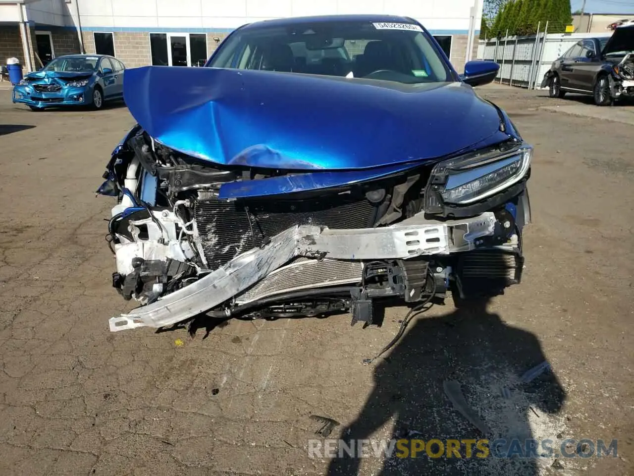 5 Photograph of a damaged car 19XZE4F98LE010566 HONDA INSIGHT 2020