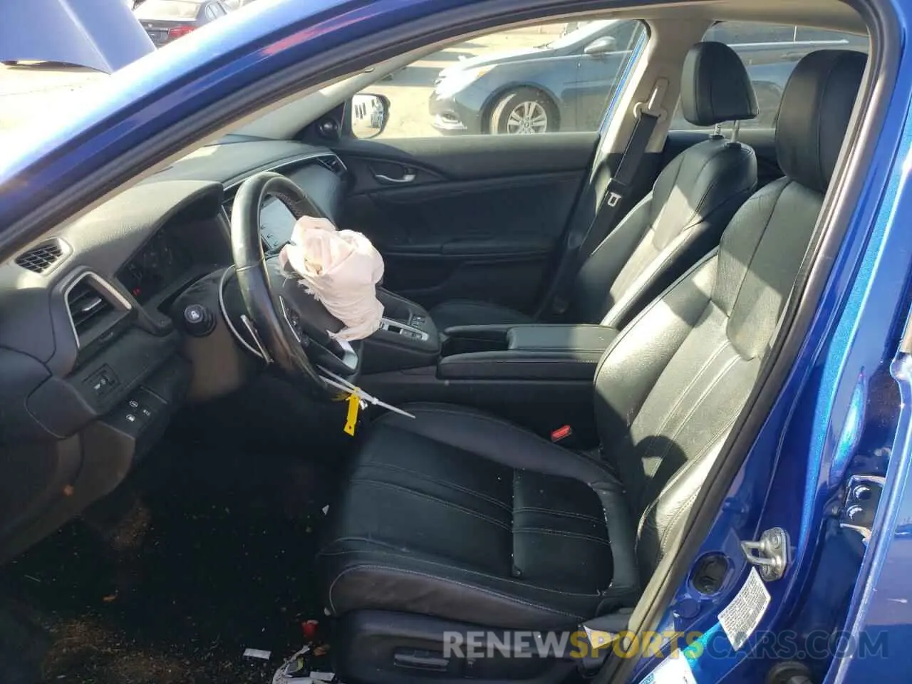 7 Photograph of a damaged car 19XZE4F98LE010566 HONDA INSIGHT 2020