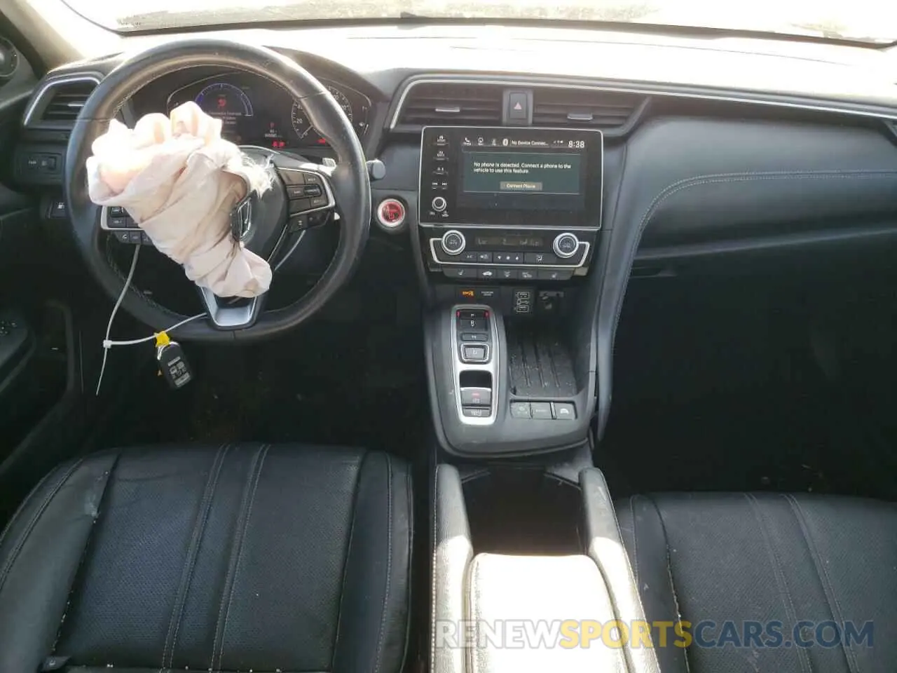 8 Photograph of a damaged car 19XZE4F98LE010566 HONDA INSIGHT 2020