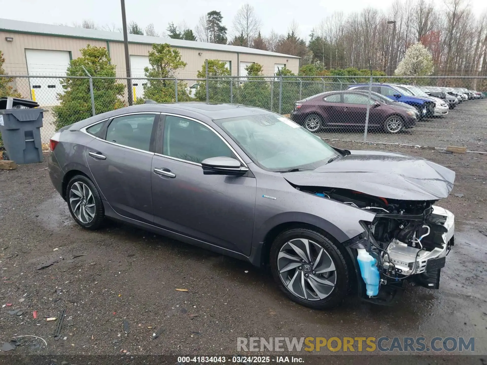 1 Фотография поврежденного автомобиля 19XZE4F98LE011149 HONDA INSIGHT 2020