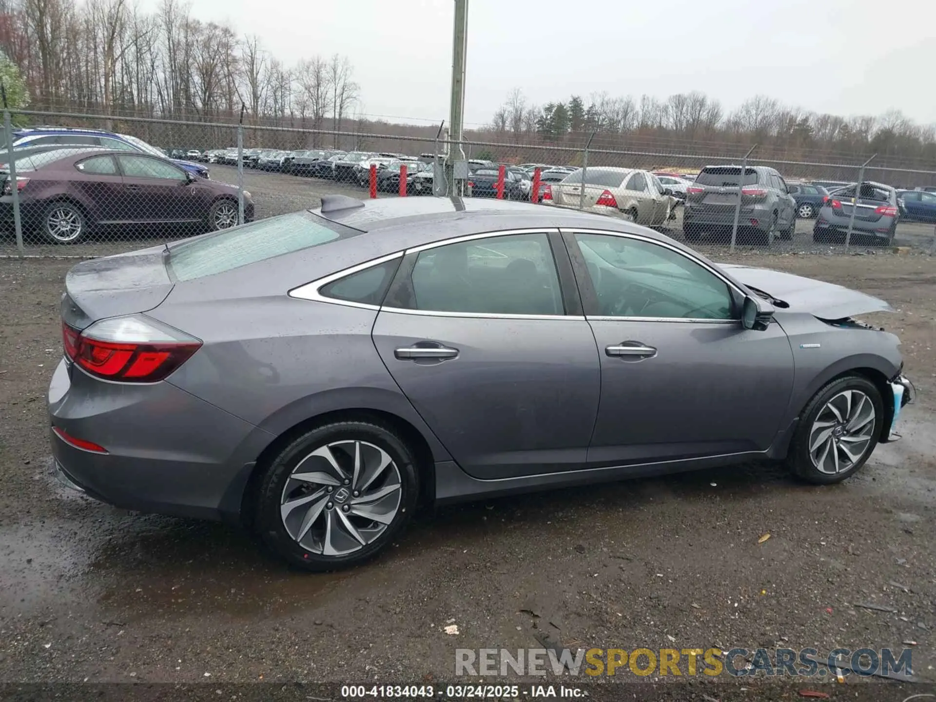 14 Фотография поврежденного автомобиля 19XZE4F98LE011149 HONDA INSIGHT 2020