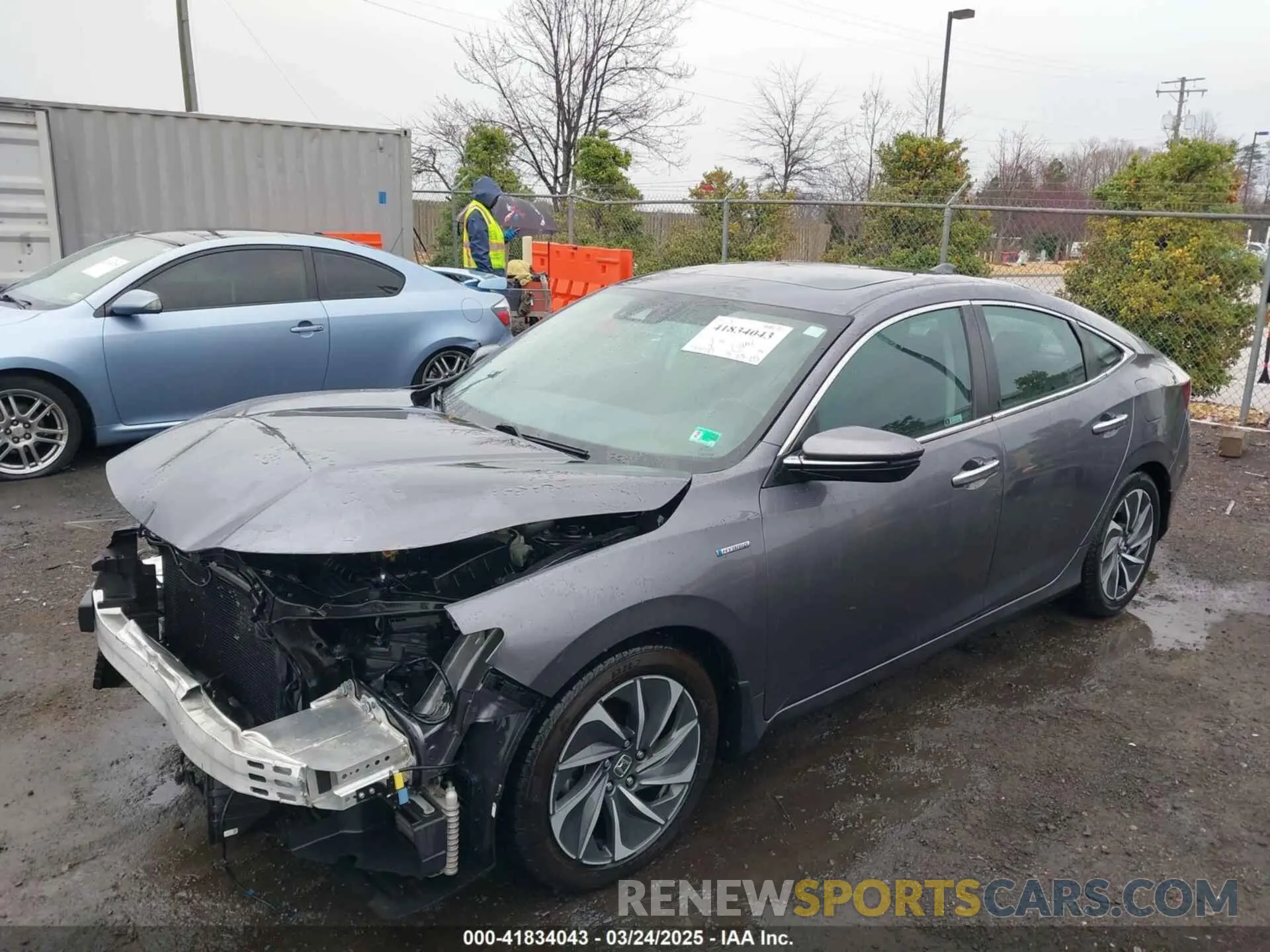 2 Фотография поврежденного автомобиля 19XZE4F98LE011149 HONDA INSIGHT 2020