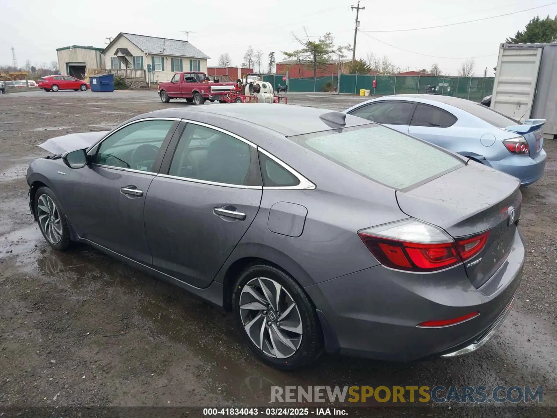 3 Фотография поврежденного автомобиля 19XZE4F98LE011149 HONDA INSIGHT 2020
