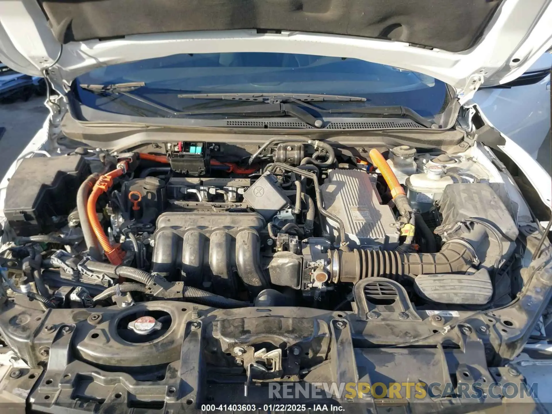 10 Фотография поврежденного автомобиля 19XZE4F9XLE009323 HONDA INSIGHT 2020