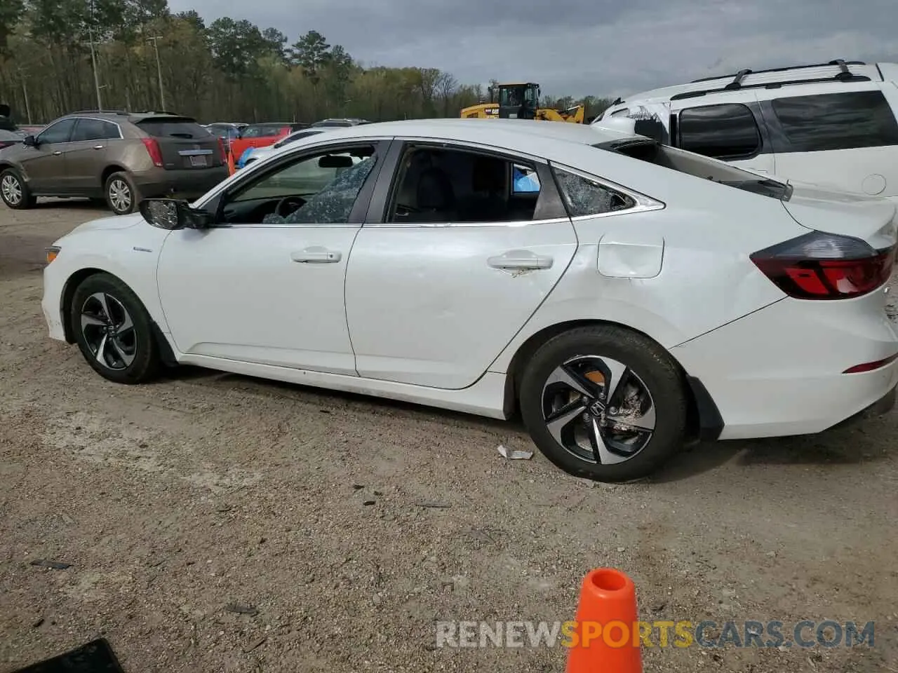2 Photograph of a damaged car 19XZE4F12ME002331 HONDA INSIGHT 2021