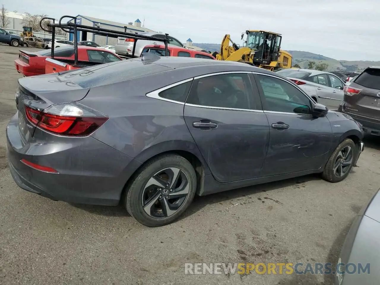 3 Photograph of a damaged car 19XZE4F50ME000452 HONDA INSIGHT 2021