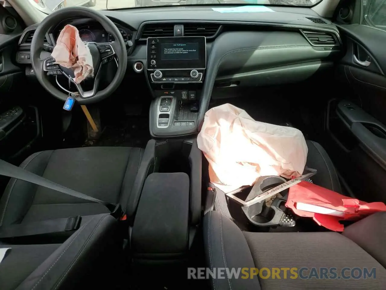 8 Photograph of a damaged car 19XZE4F50ME000452 HONDA INSIGHT 2021