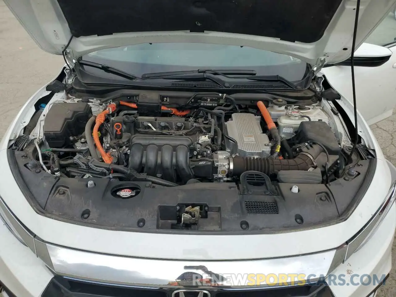 11 Фотография поврежденного автомобиля 19XZE4F50ME002816 HONDA INSIGHT 2021
