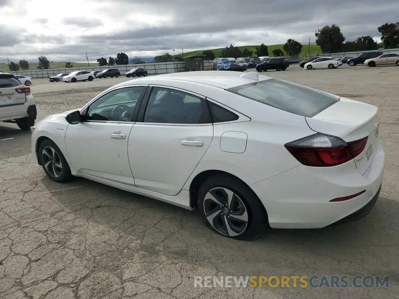 2 Фотография поврежденного автомобиля 19XZE4F50ME002816 HONDA INSIGHT 2021