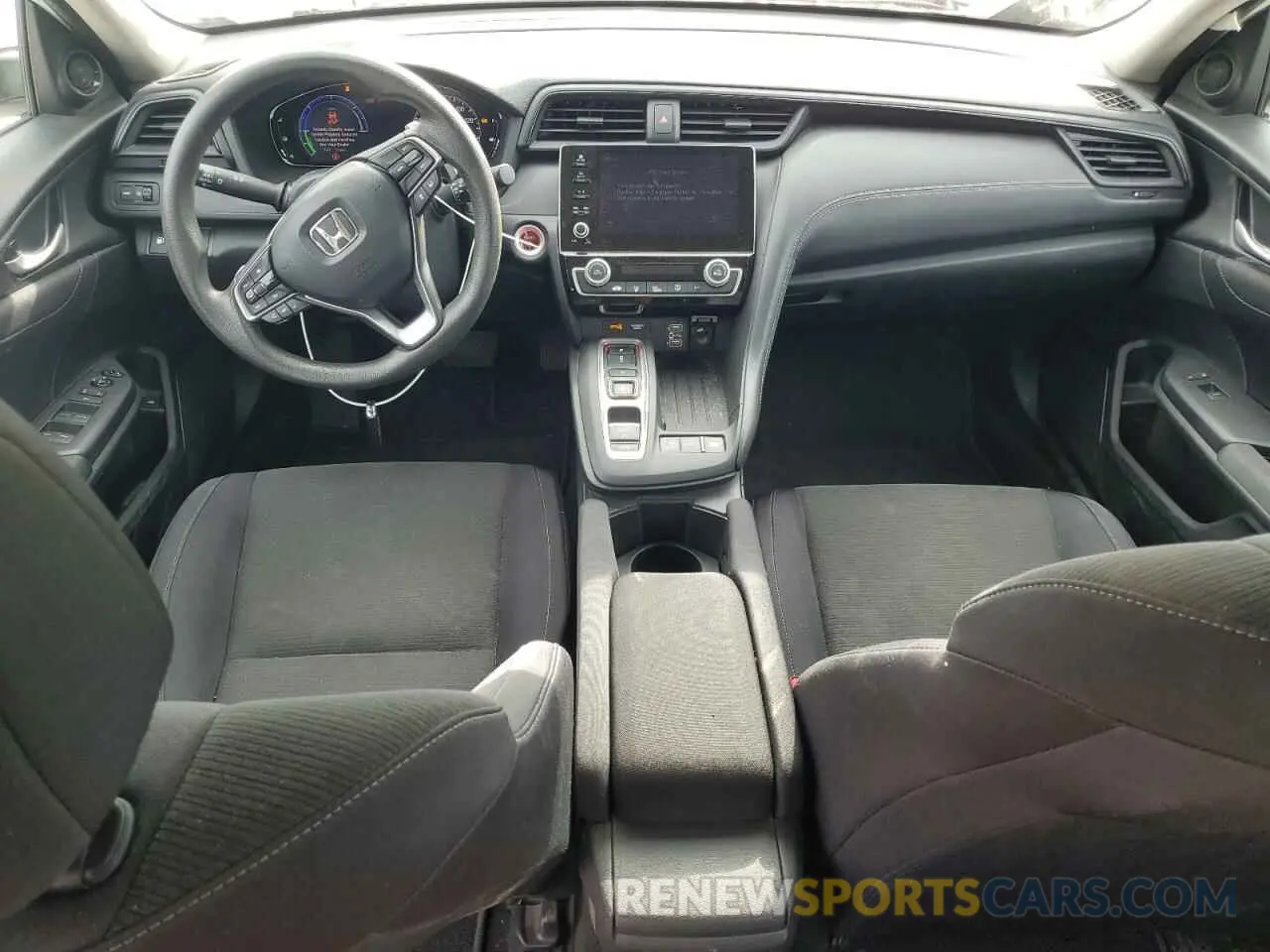 8 Фотография поврежденного автомобиля 19XZE4F50ME002816 HONDA INSIGHT 2021