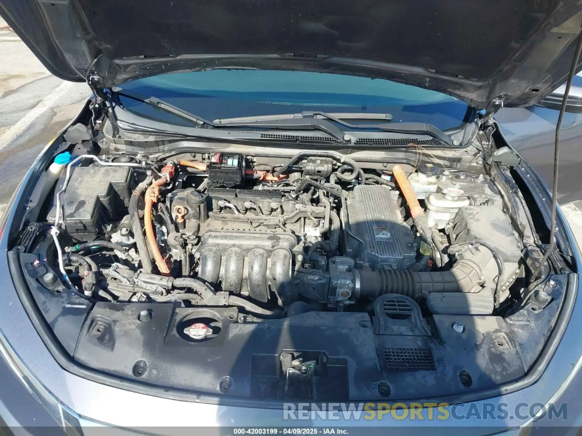 10 Фотография поврежденного автомобиля 19XZE4F50ME011659 HONDA INSIGHT 2021