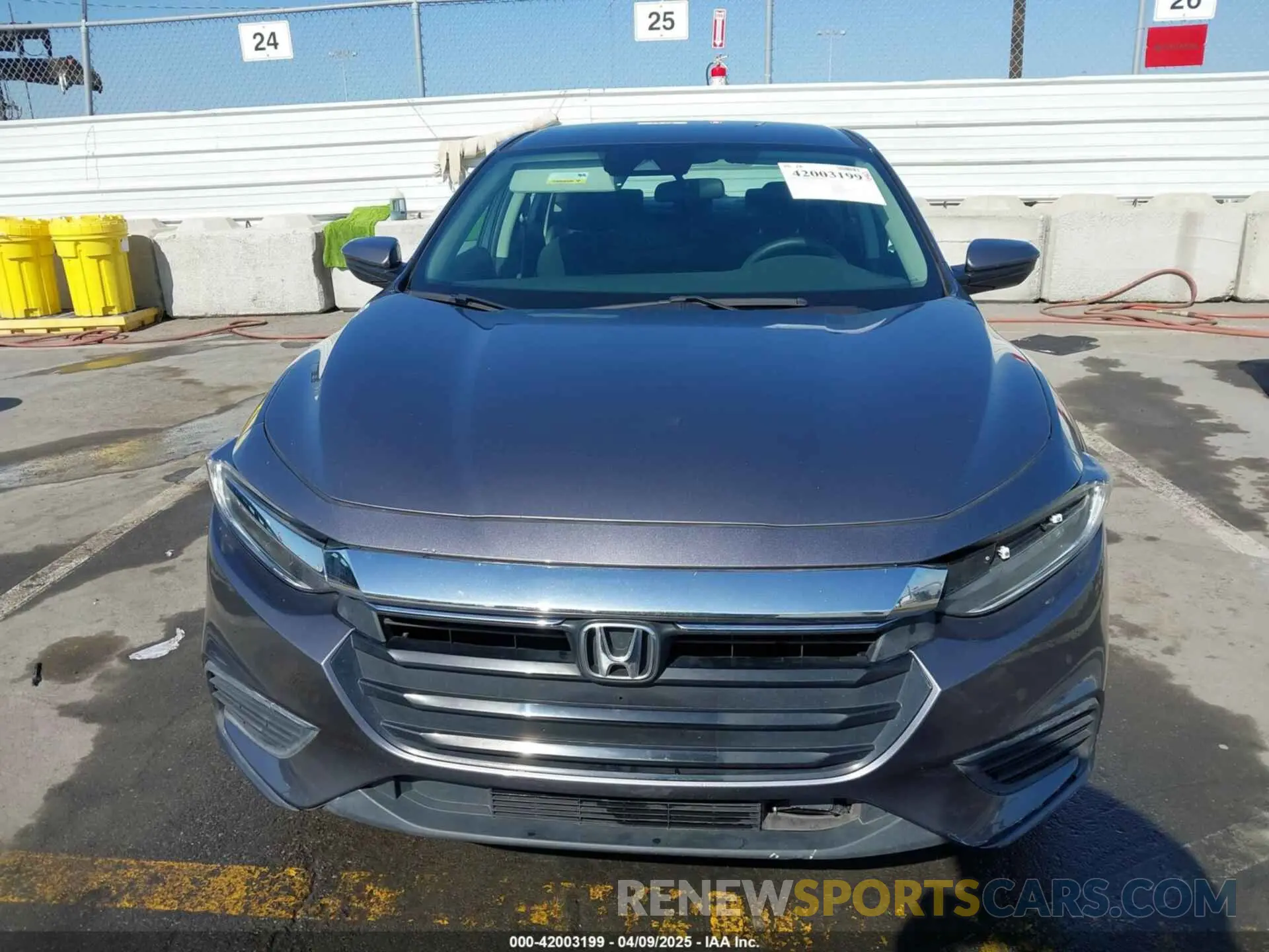 12 Фотография поврежденного автомобиля 19XZE4F50ME011659 HONDA INSIGHT 2021
