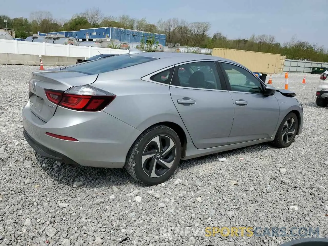 3 Photograph of a damaged car 19XZE4F51ME001657 HONDA INSIGHT 2021