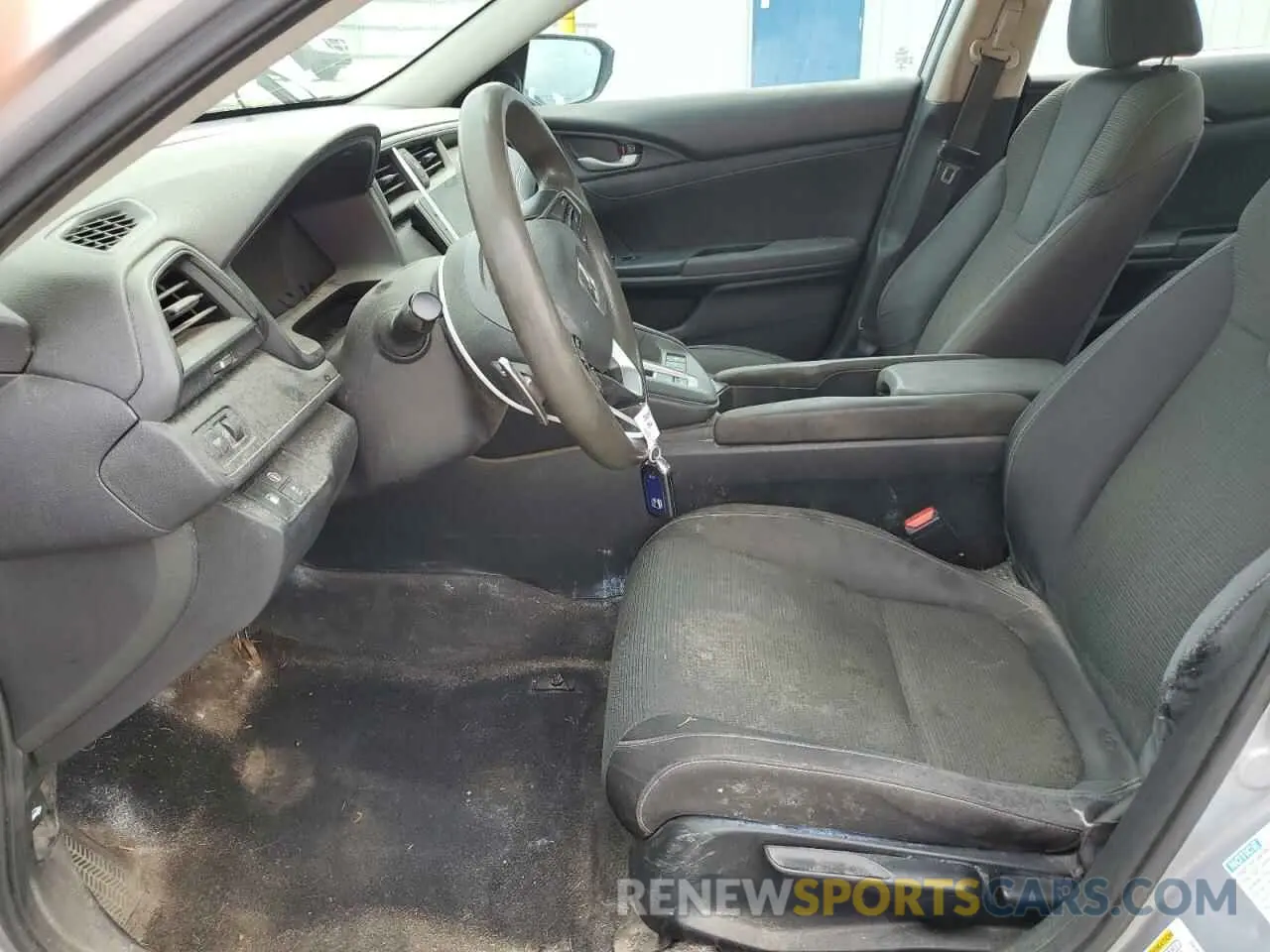 7 Photograph of a damaged car 19XZE4F51ME001657 HONDA INSIGHT 2021