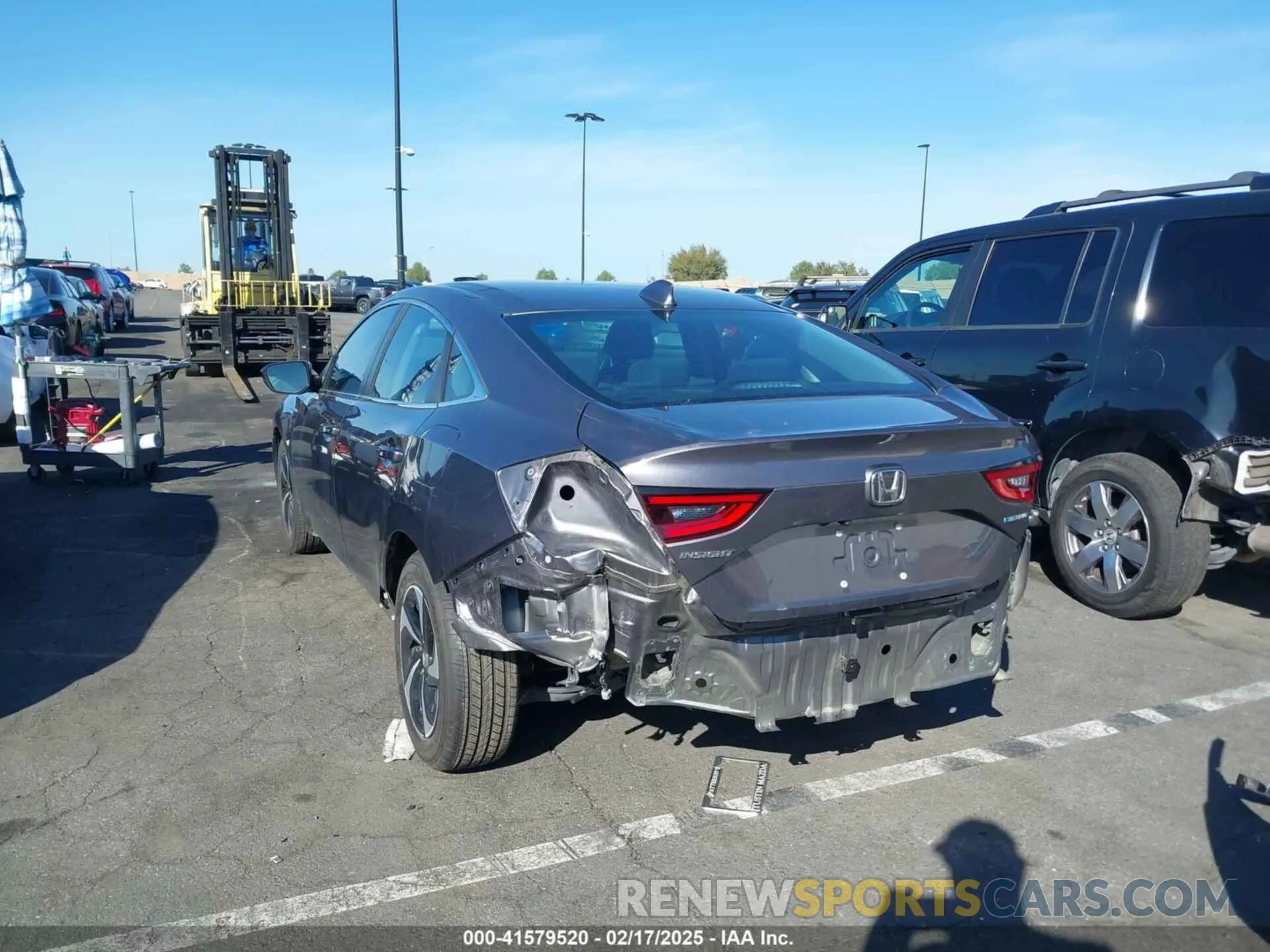 15 Photograph of a damaged car 19XZE4F51ME006728 HONDA INSIGHT 2021