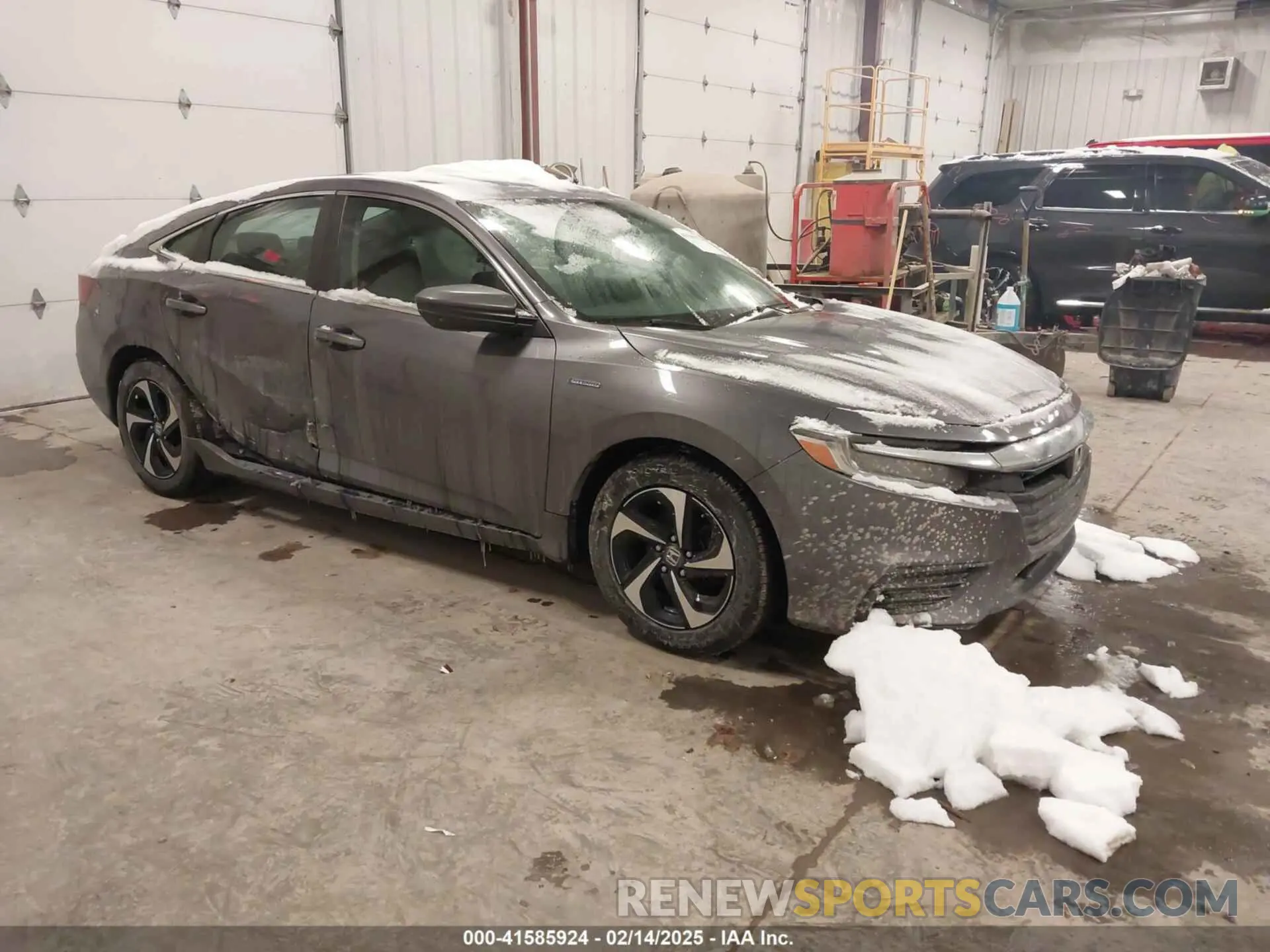 1 Фотография поврежденного автомобиля 19XZE4F53ME007878 HONDA INSIGHT 2021