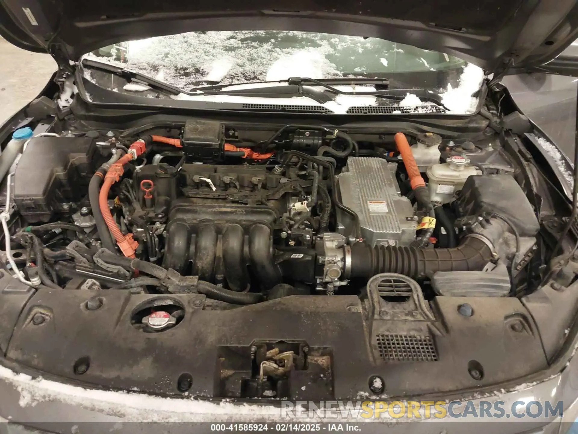10 Фотография поврежденного автомобиля 19XZE4F53ME007878 HONDA INSIGHT 2021