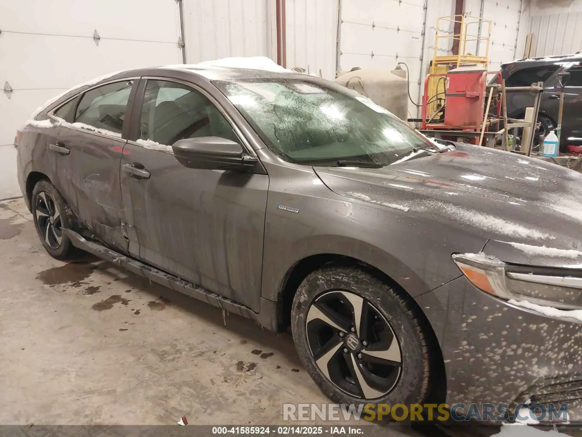 12 Фотография поврежденного автомобиля 19XZE4F53ME007878 HONDA INSIGHT 2021