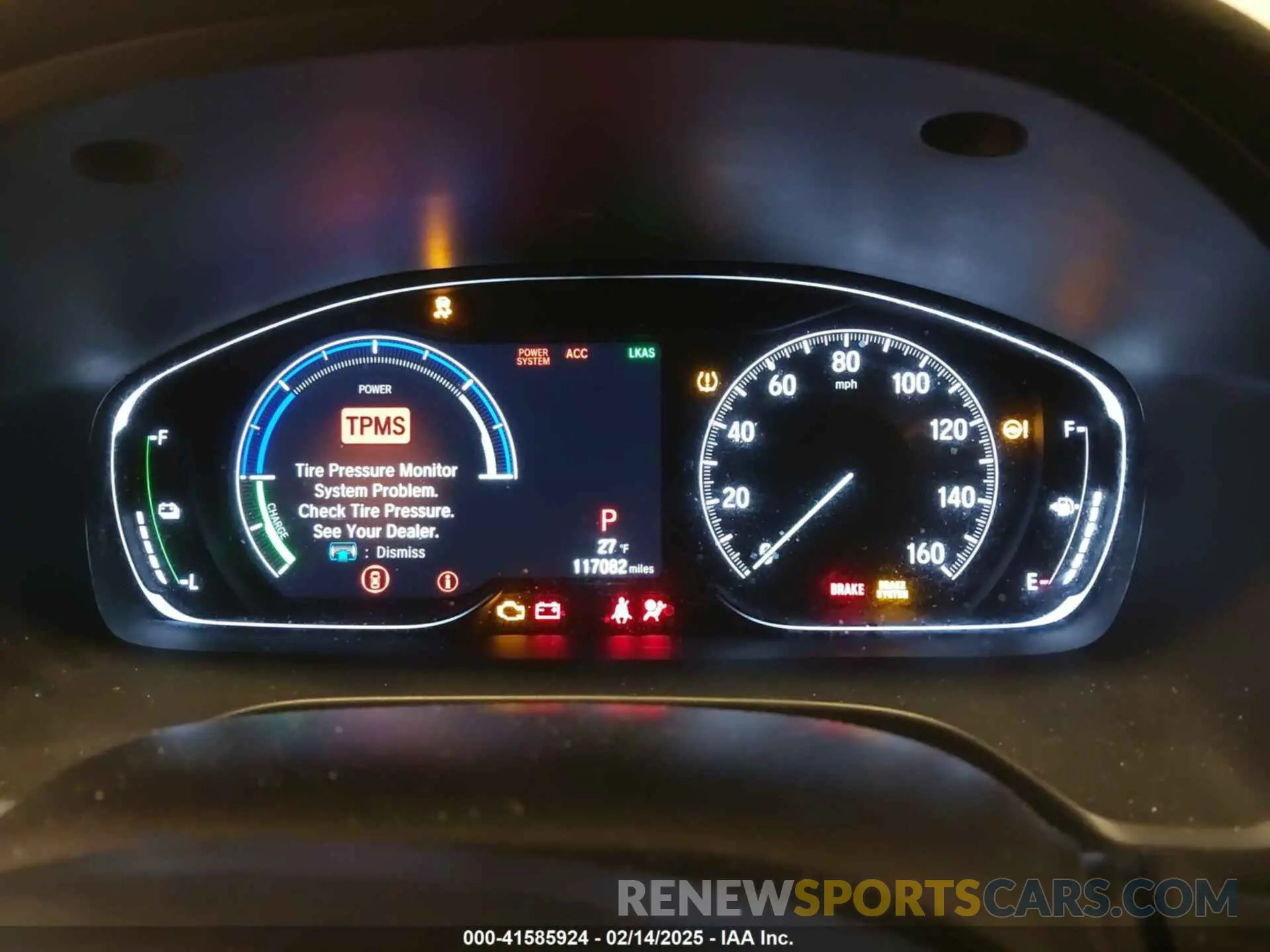 7 Фотография поврежденного автомобиля 19XZE4F53ME007878 HONDA INSIGHT 2021