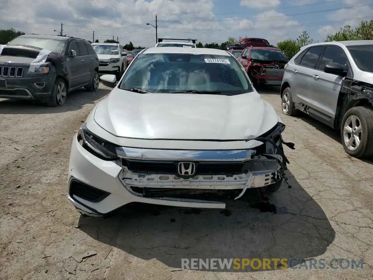 5 Photograph of a damaged car 19XZE4F54ME003936 HONDA INSIGHT 2021
