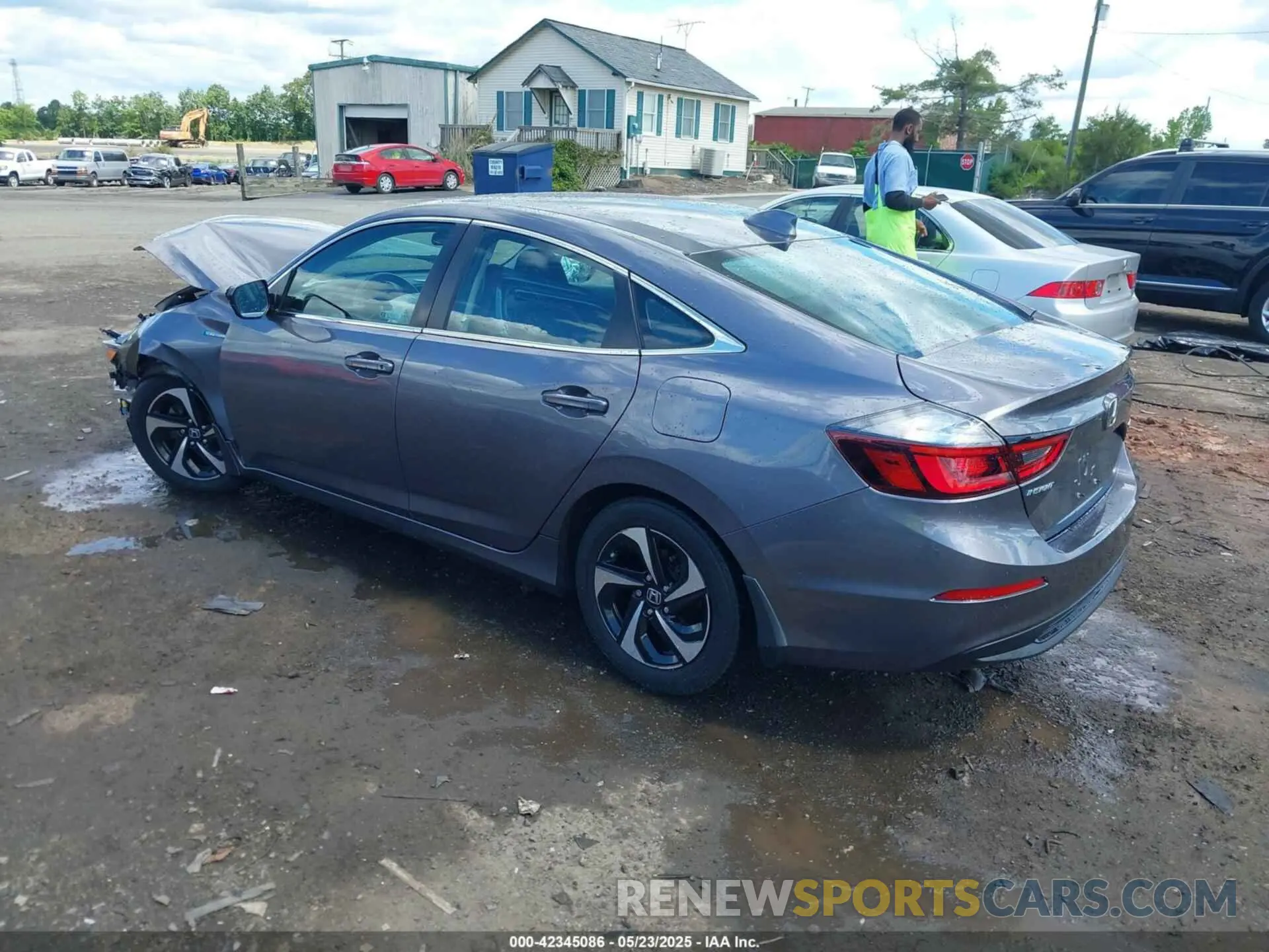 3 Photograph of a damaged car 19XZE4F55ME005131 HONDA INSIGHT 2021