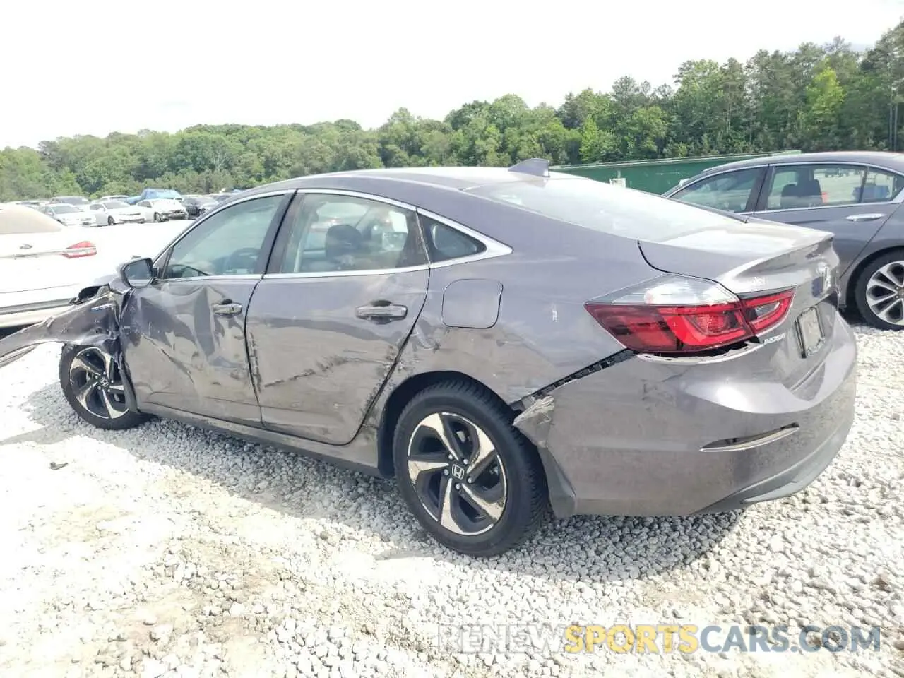 2 Photograph of a damaged car 19XZE4F55ME005548 HONDA INSIGHT 2021