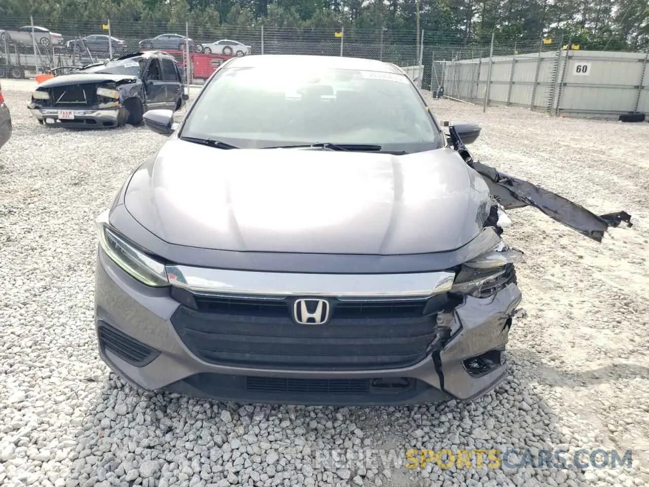 5 Photograph of a damaged car 19XZE4F55ME005548 HONDA INSIGHT 2021