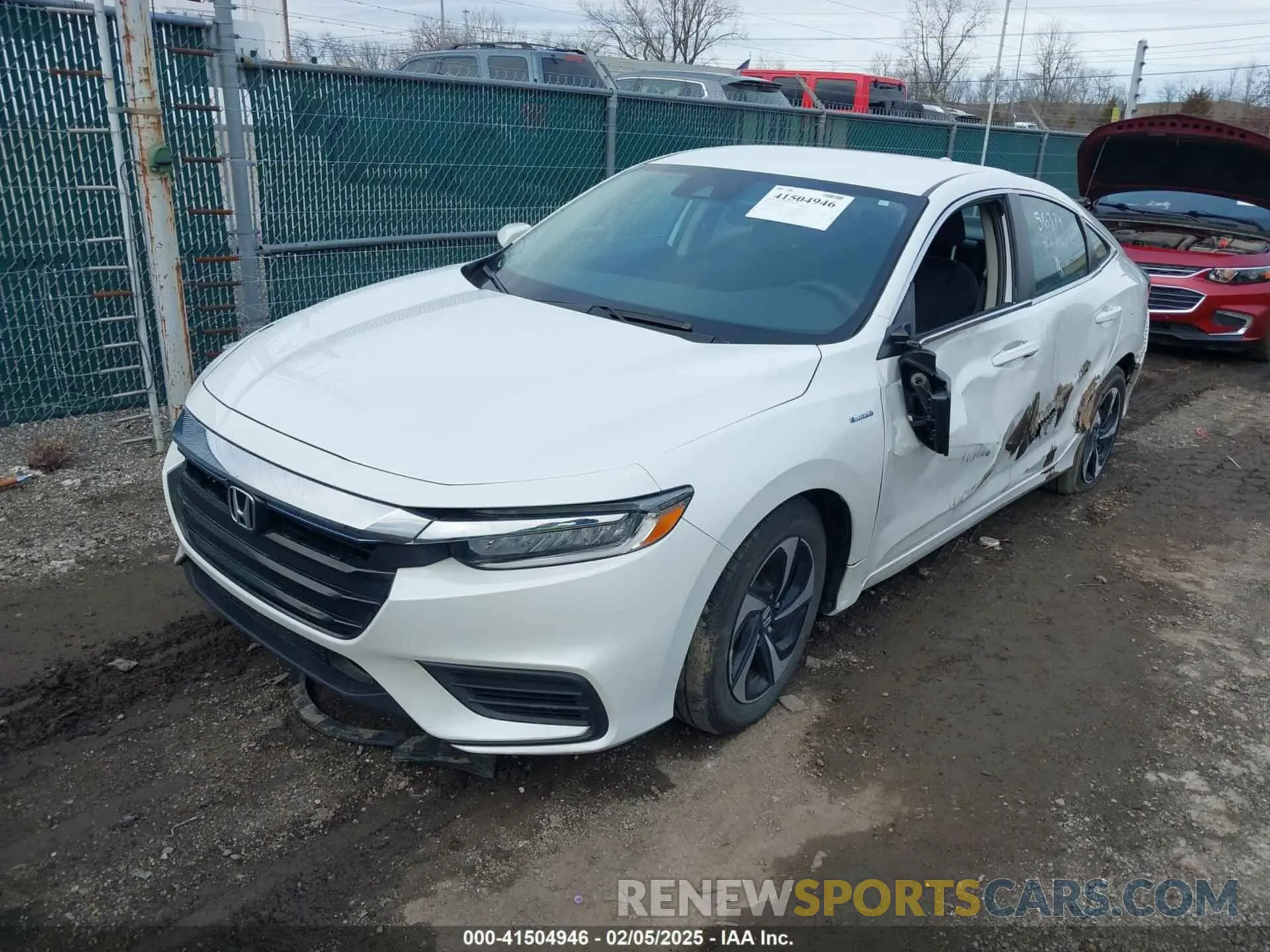 2 Photograph of a damaged car 19XZE4F55ME007106 HONDA INSIGHT 2021