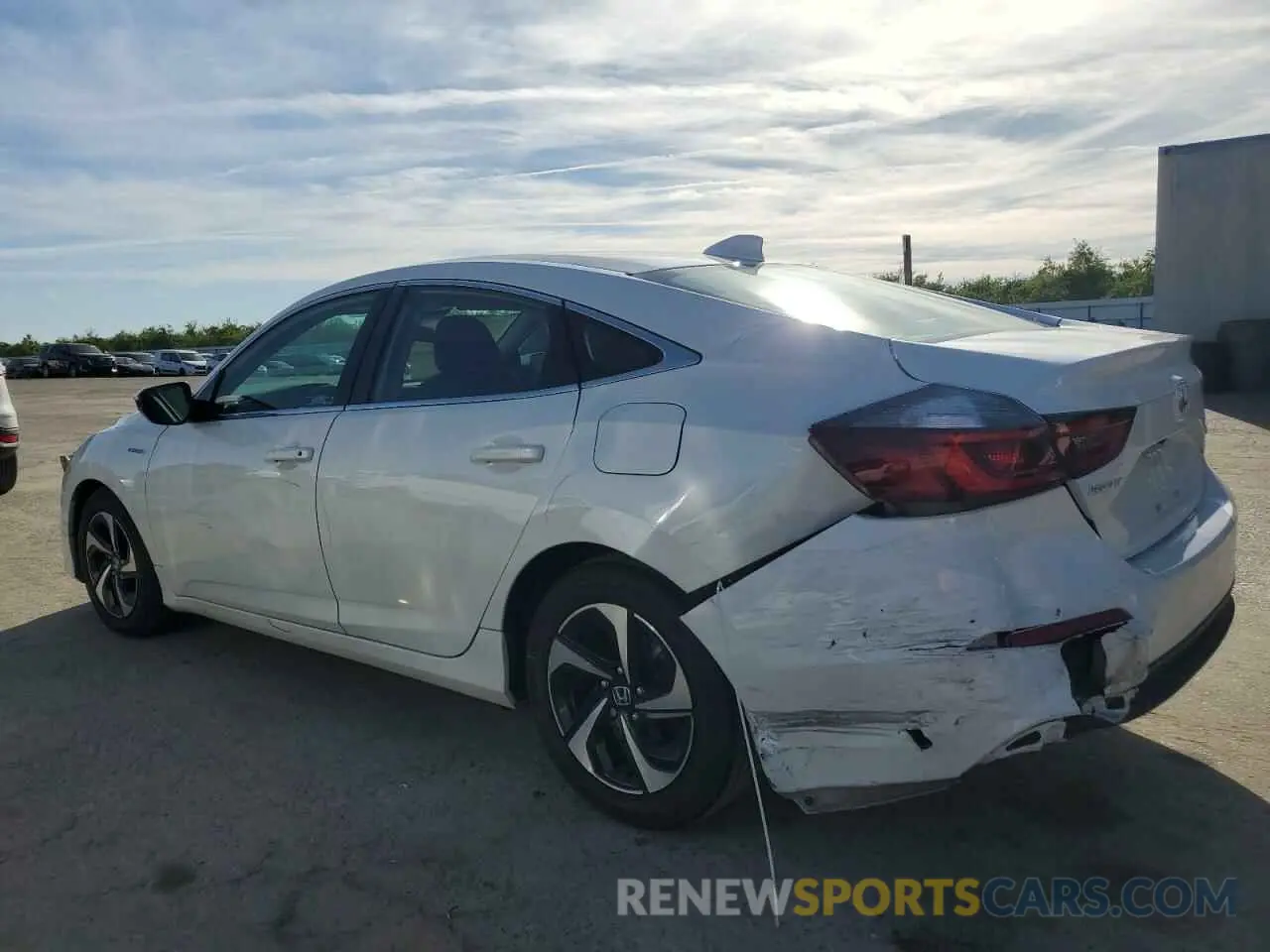 2 Фотография поврежденного автомобиля 19XZE4F56ME009835 HONDA INSIGHT 2021