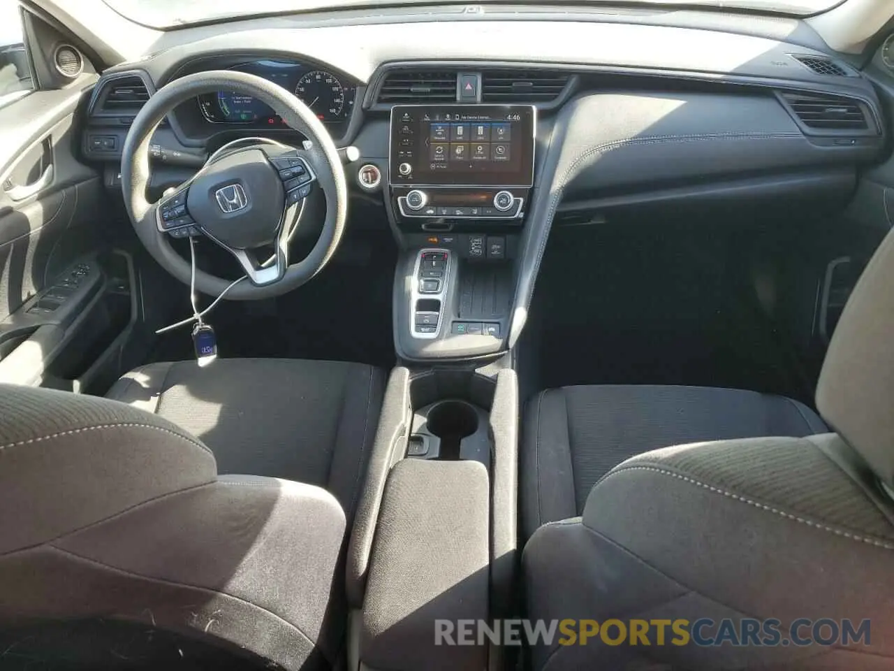 8 Фотография поврежденного автомобиля 19XZE4F56ME009835 HONDA INSIGHT 2021