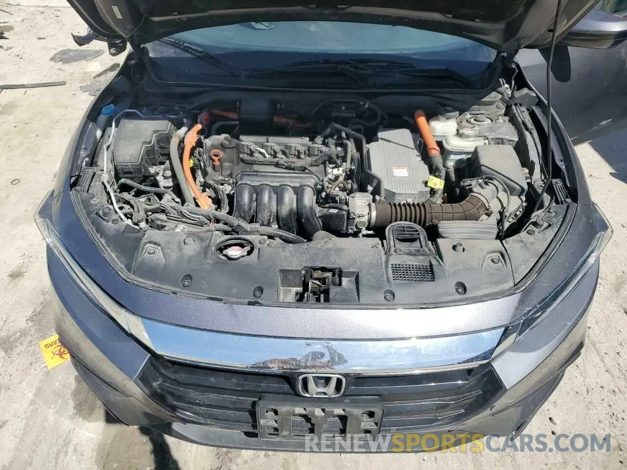 11 Фотография поврежденного автомобиля 19XZE4F58ME010789 HONDA INSIGHT 2021