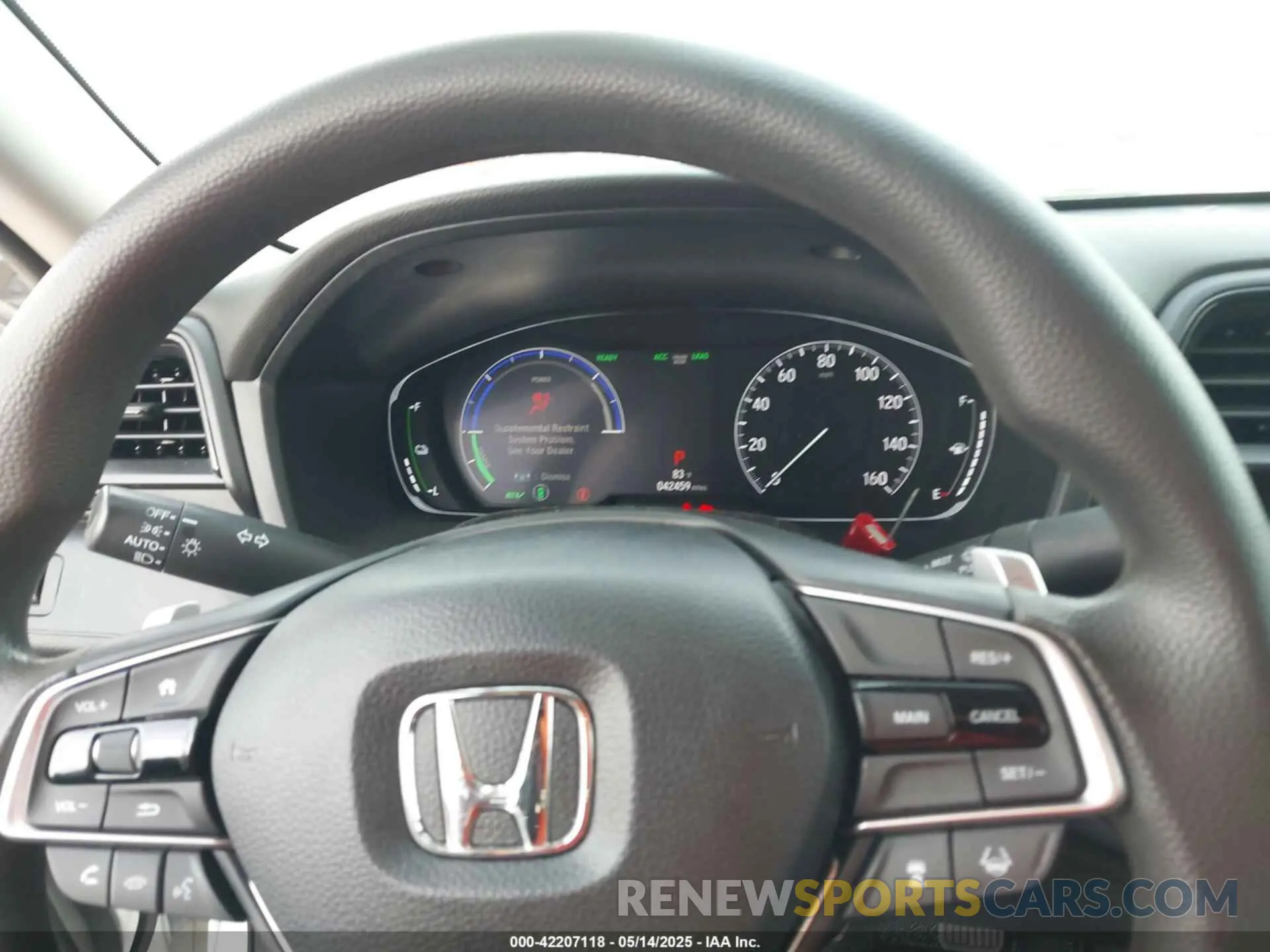 7 Фотография поврежденного автомобиля 19XZE4F5XME001415 HONDA INSIGHT 2021
