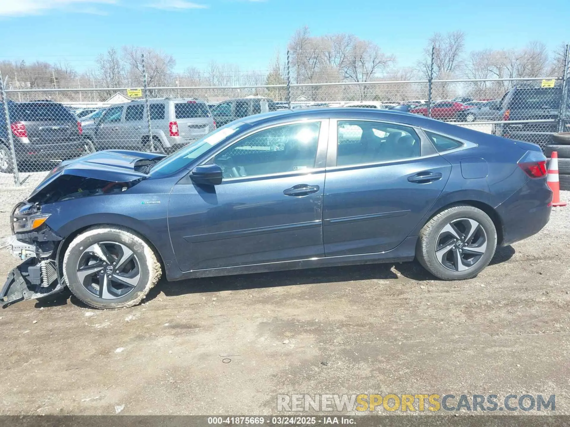 14 Фотография поврежденного автомобиля 19XZE4F5XME003262 HONDA INSIGHT 2021