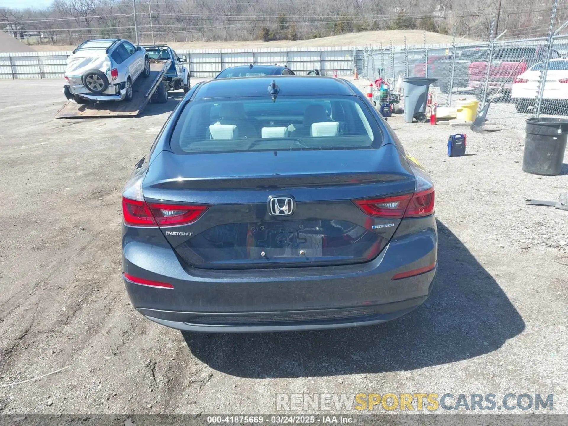 16 Фотография поврежденного автомобиля 19XZE4F5XME003262 HONDA INSIGHT 2021