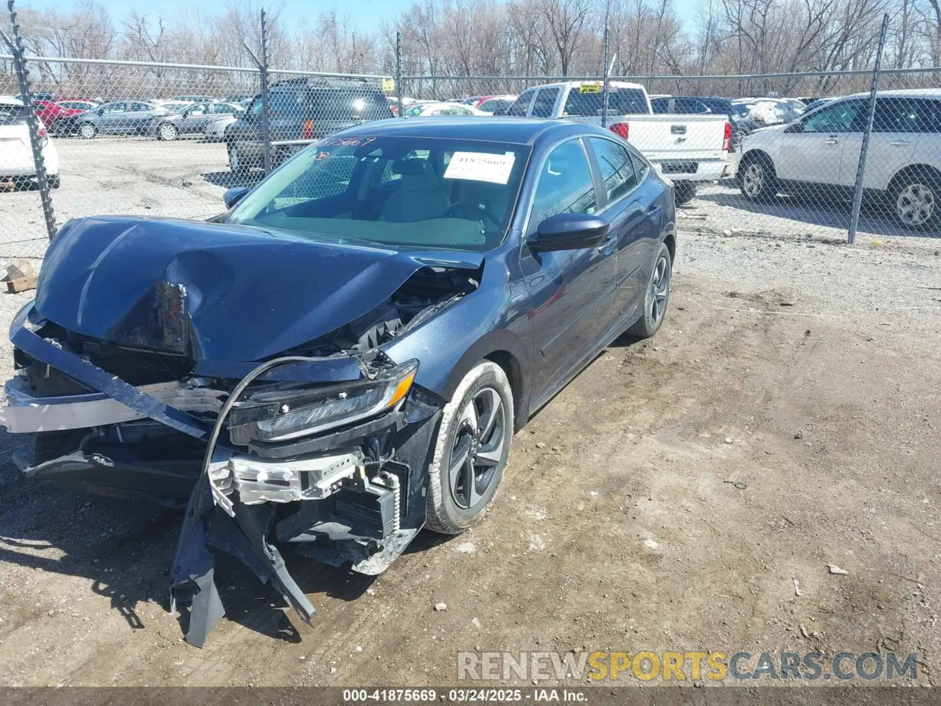 2 Фотография поврежденного автомобиля 19XZE4F5XME003262 HONDA INSIGHT 2021