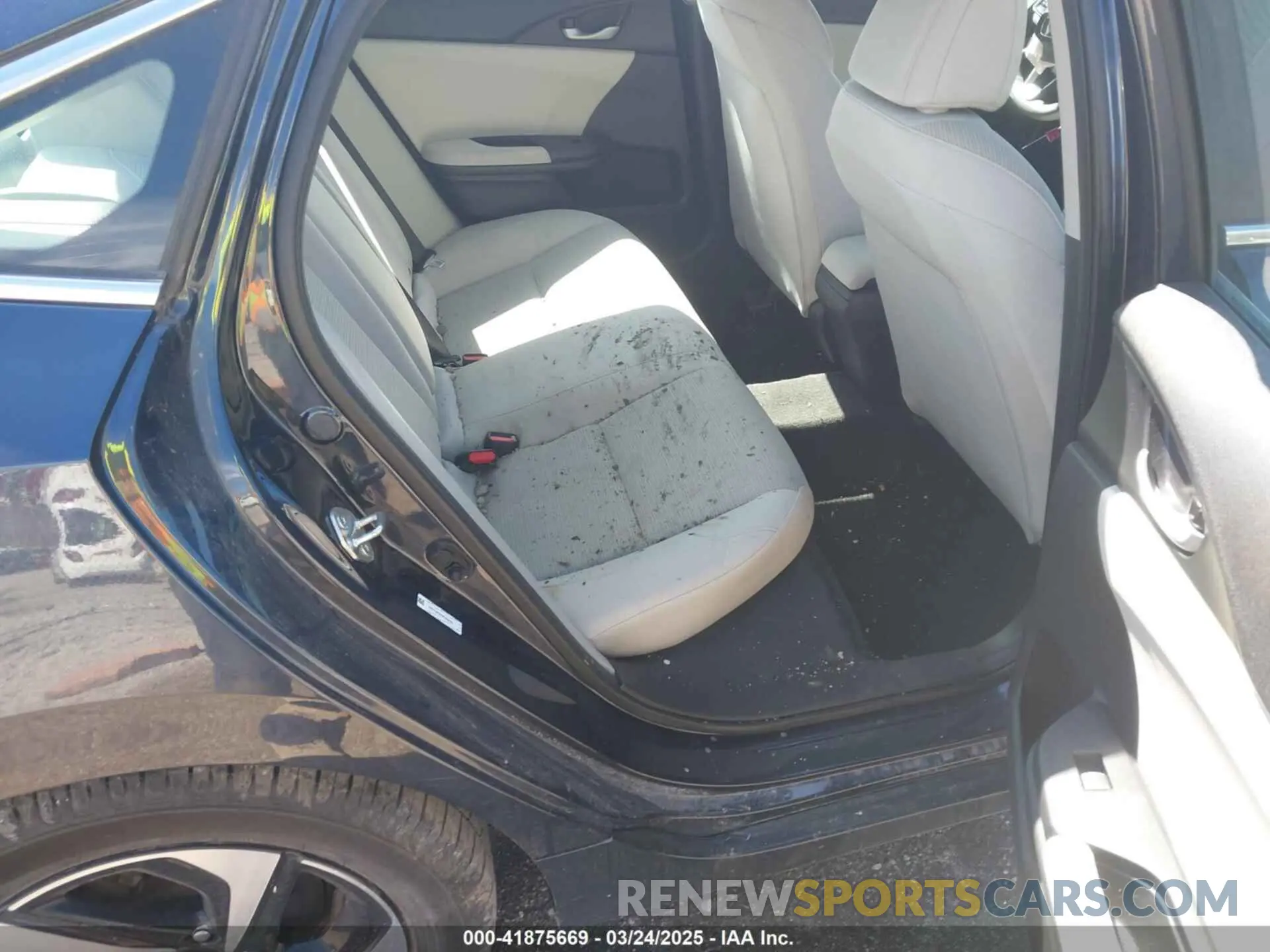 8 Фотография поврежденного автомобиля 19XZE4F5XME003262 HONDA INSIGHT 2021