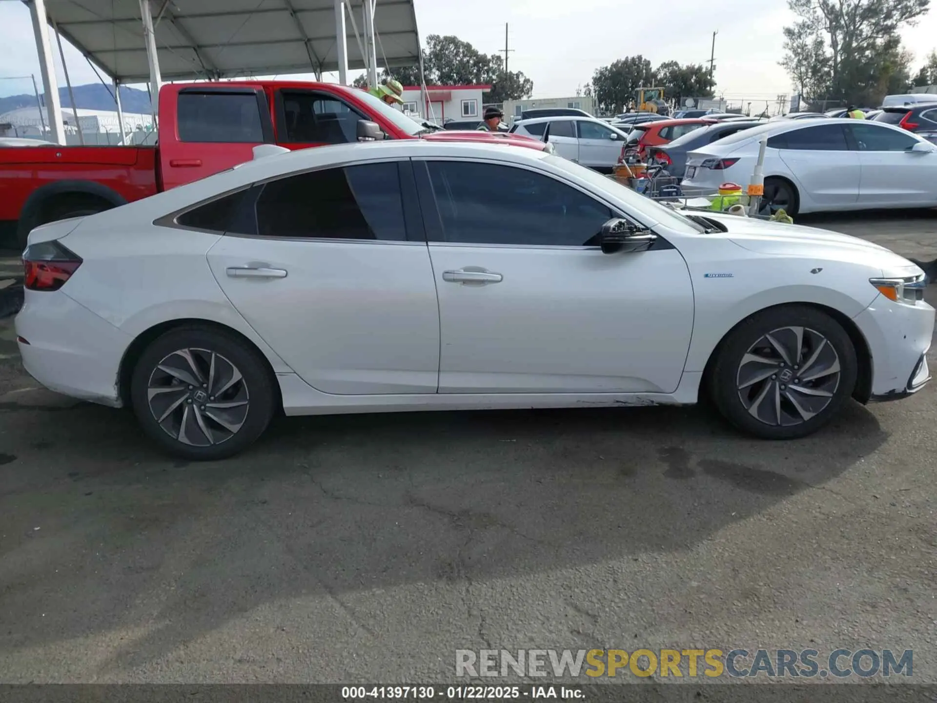 13 Фотография поврежденного автомобиля 19XZE4F97ME002699 HONDA INSIGHT 2021